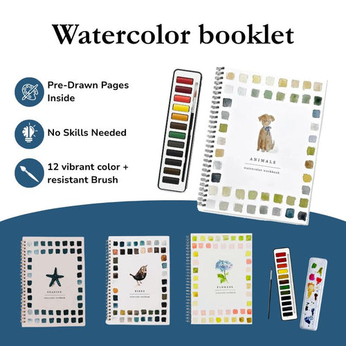 Watercolor Book Set