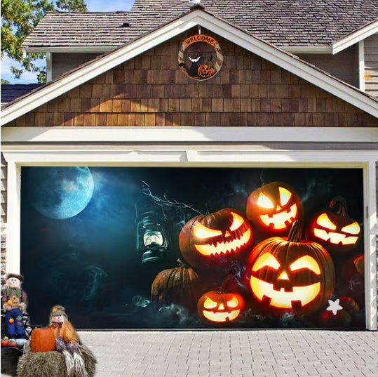 Halloween Garage Door Decoration