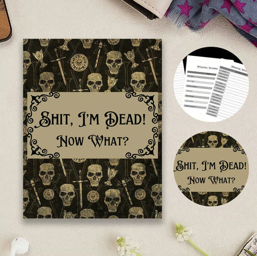 🎃 Halloween Gift: End of Life Planner💀👍BEST SELLER