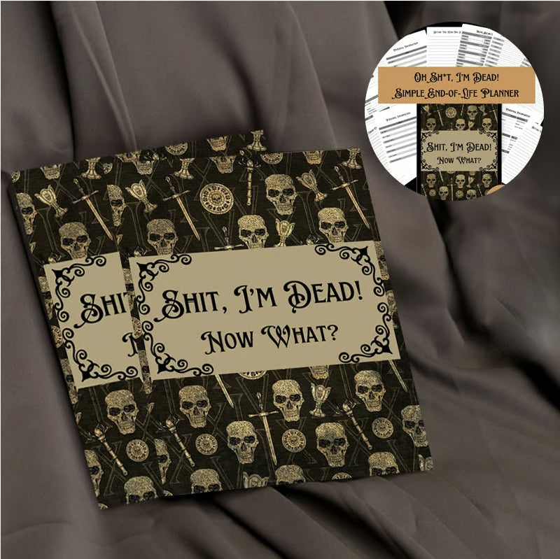 🎃 Halloween Gift: End of Life Planner💀👍BEST SELLER