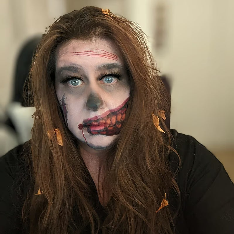 😈Halloween Prank Makeup Temporary Tattoo