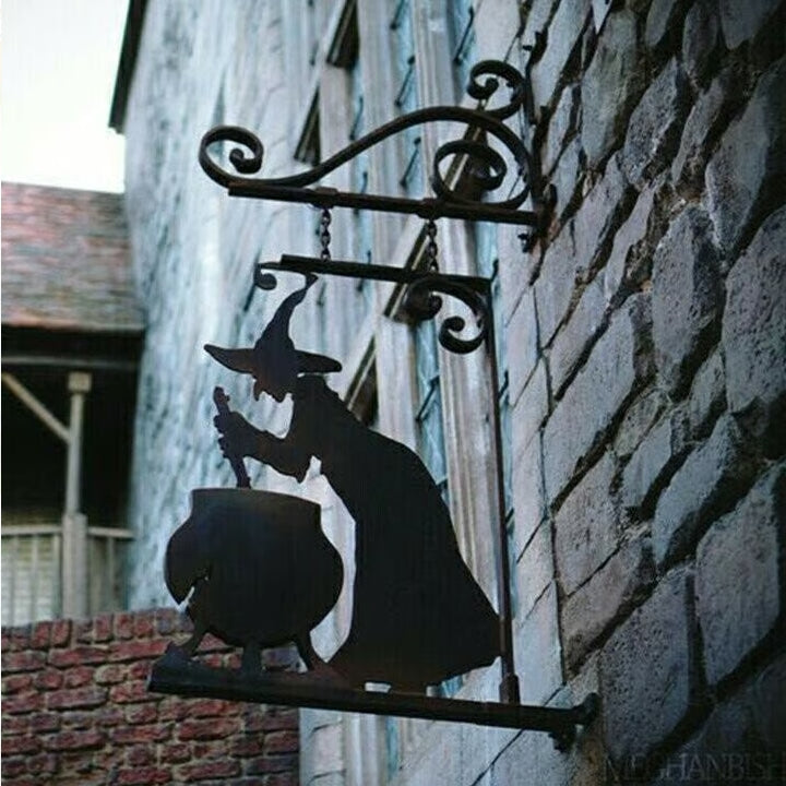 Leaky Cauldron Metal Sign