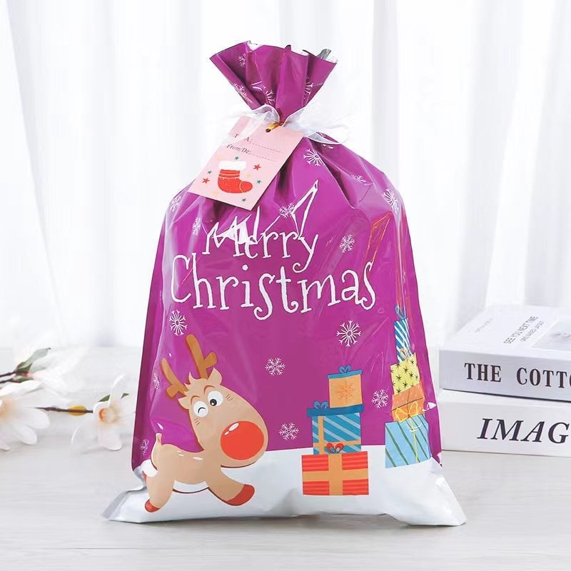 🎄20PCS Drawstring Christmas Gift Bags 🎅Christmas Early Bird Offer: 50% OFF!