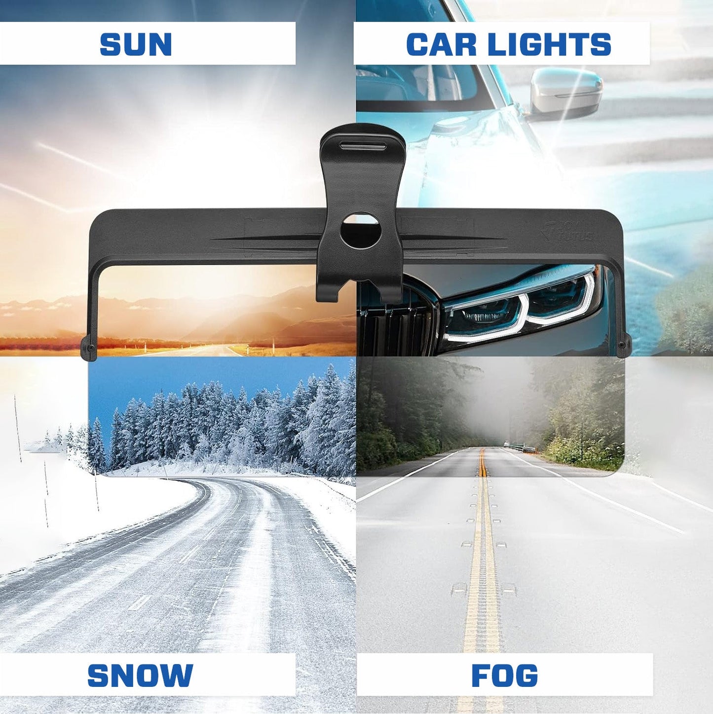 Caesar Drive GlareX HD Polarized Visor