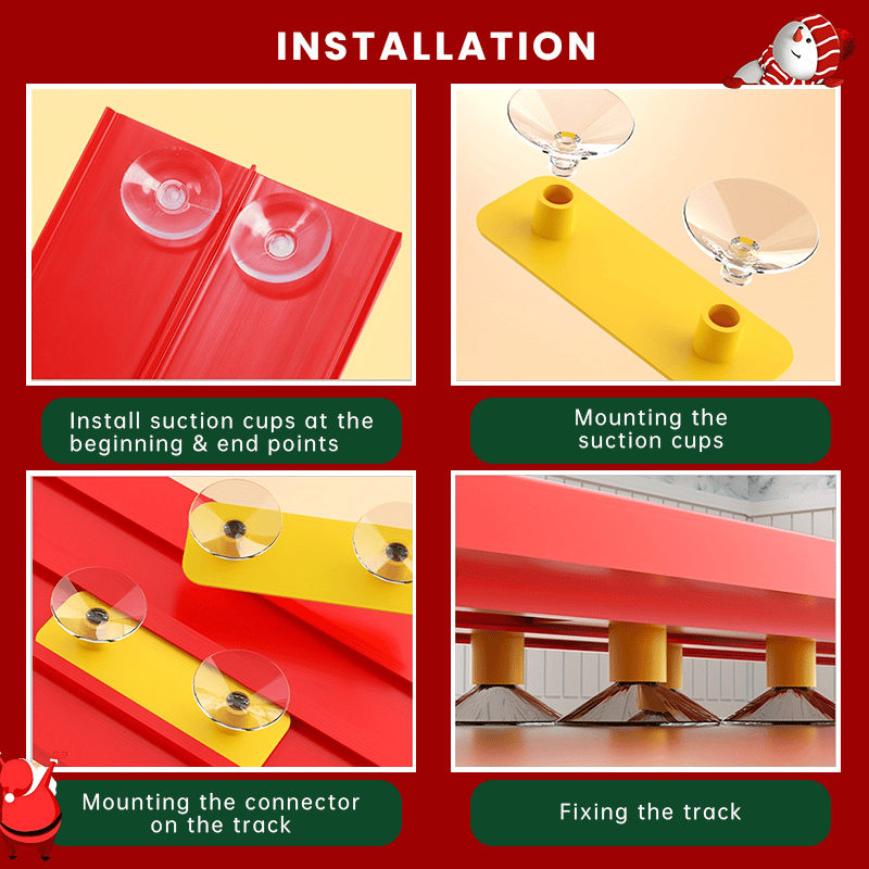 ๐๐ 2025 Christmas Surprise Gift: DIY Racetrack Racing Toy ๐โจ