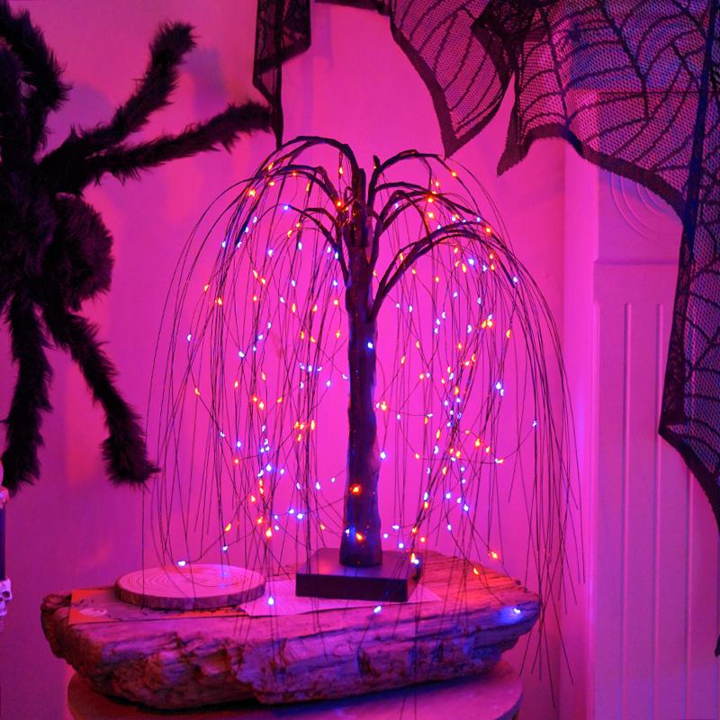Halloween Willow Tree Lights