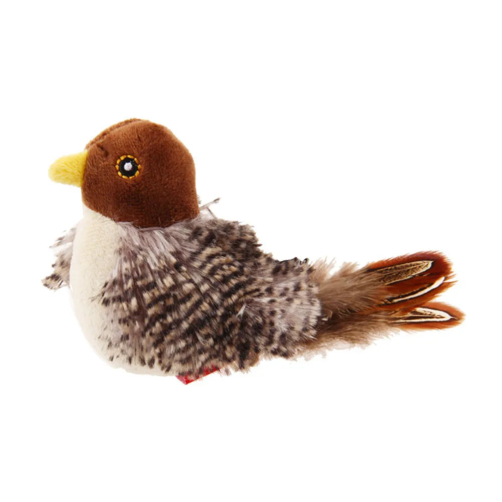 YoPoll Interactive Chirping Bird Cat Toy