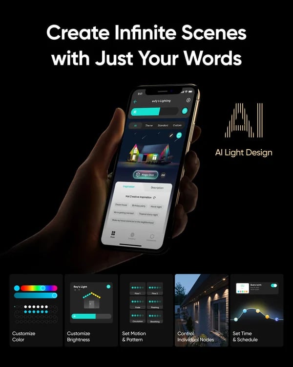 SmartLight™ RainbowLine - Smart Rainbow LED Permanent Outdoor Light - Smartlight 🎁