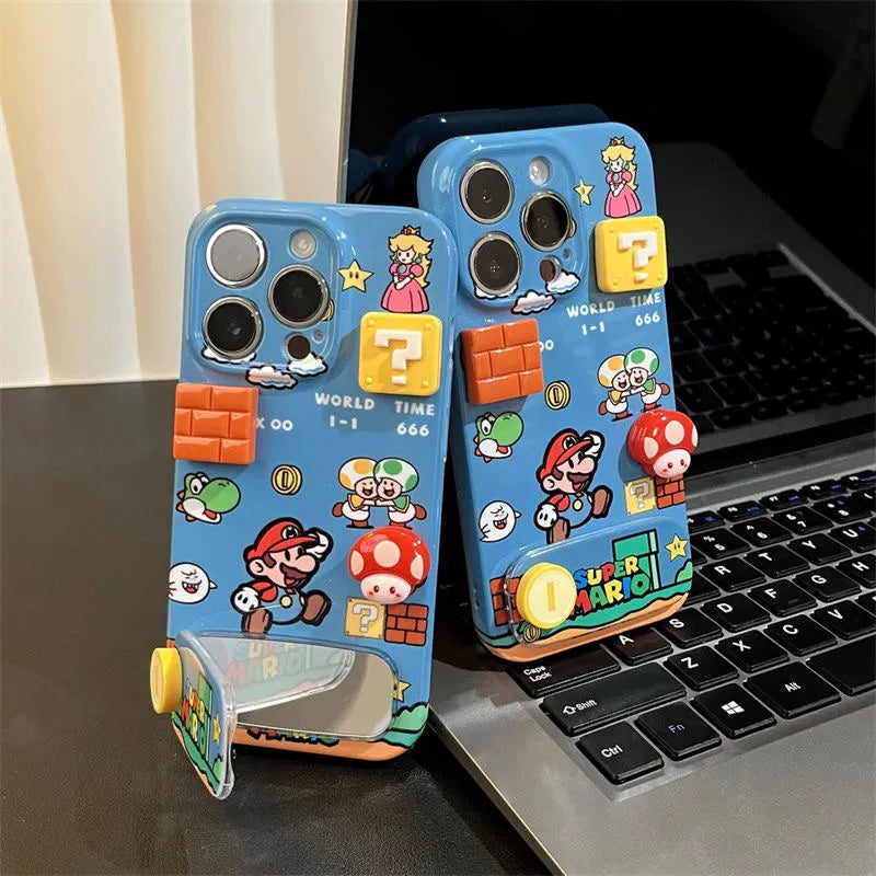 Super Mario - Themed Phone Case: Carry the Game World in Your Hand