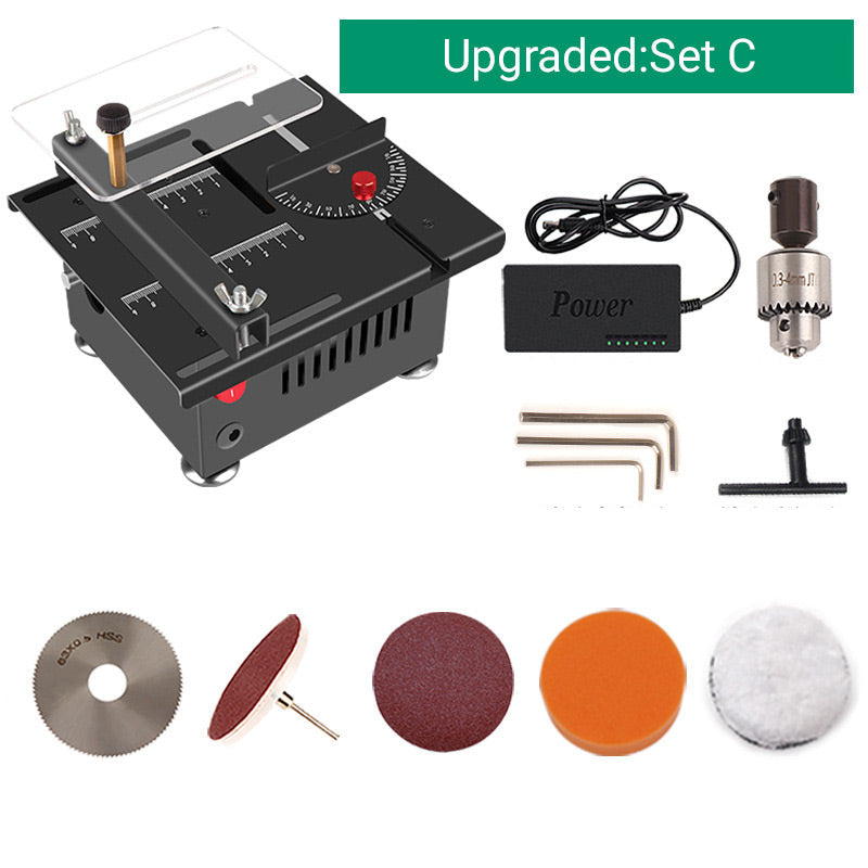 ⏰ Exclusive Discounts, Don't Miss Out!🔥Multi-functional Mini Precision Table Saw