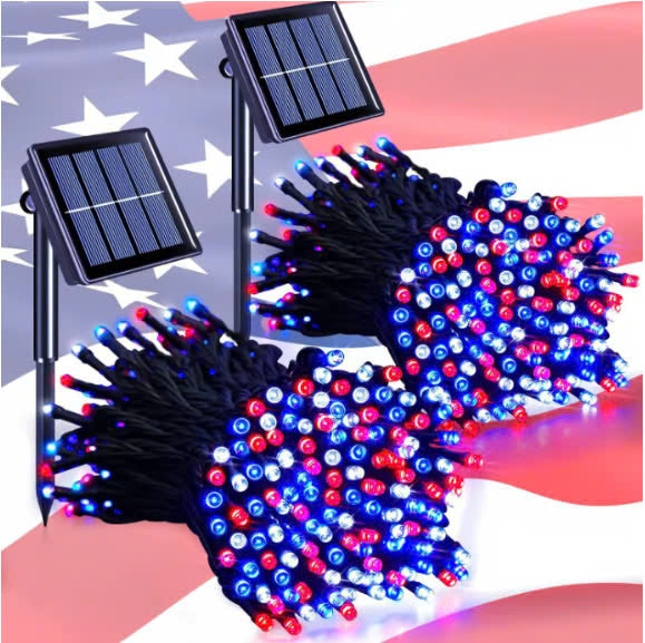 ✨LAST DAY ONLY 49% OFF🔥USB Rechargeable Solar Powered String LED Lights with remote control