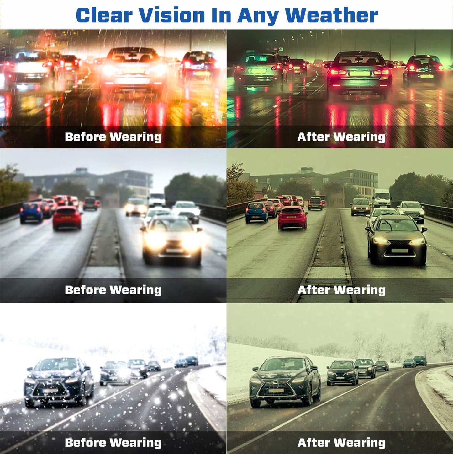 Caesar Drive GlareX HD Polarized Visor