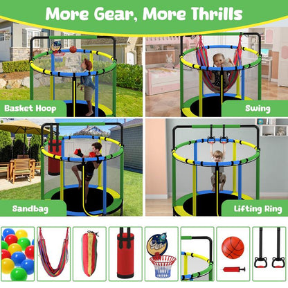 Small Trampoline Gift for Boys Girls