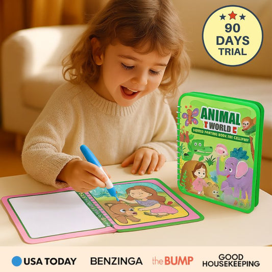 Mess Free Reusable Water Coloring Books