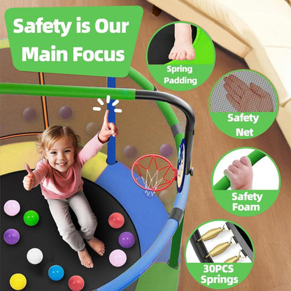 Small Trampoline Gift for Boys Girls