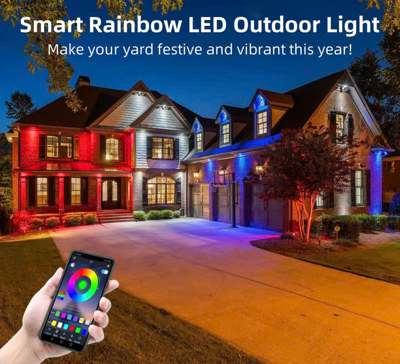 SmartLight™ RainbowLine - Smart Rainbow LED Permanent Outdoor Light - Smartlight 🎁