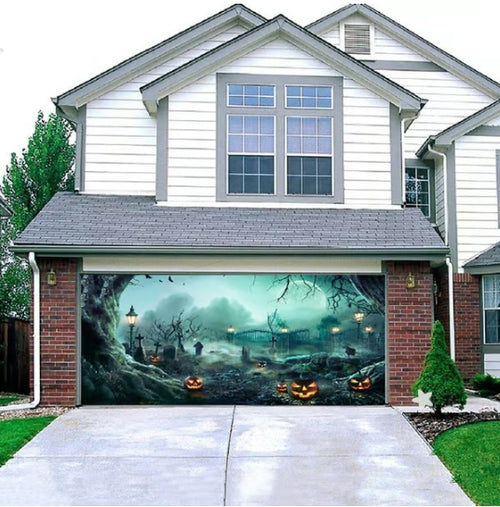 Halloween Garage Door Decoration