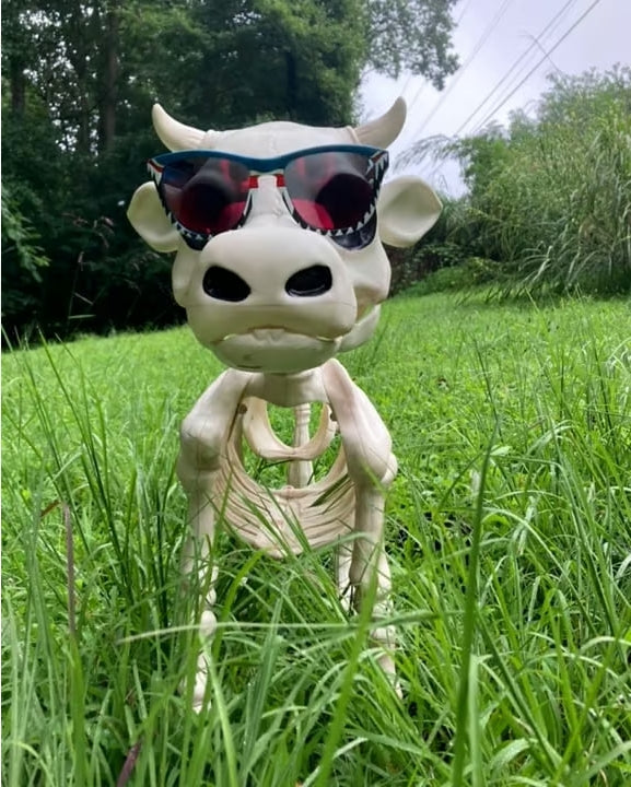 Cow & Horse Skeleton Halloween Decorative Prop