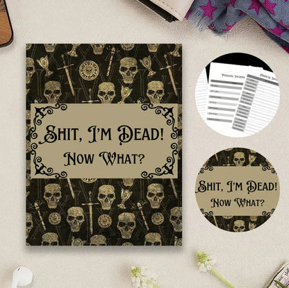 🎃 Halloween Gift: End of Life Planner💀👍BEST SELLER