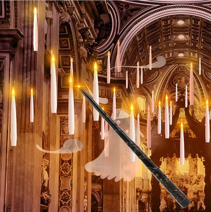 🎁🔥12Pcs Lights Magic Wand Floating Flameless Candles