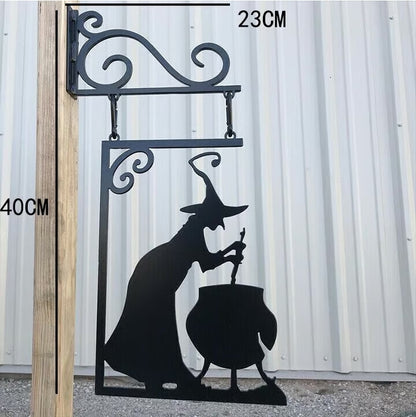 Leaky Cauldron Metal Sign