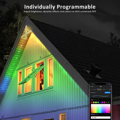 SmartLight™ RainbowLine - Smart Rainbow LED Permanent Outdoor Light - Smartlight 🎁