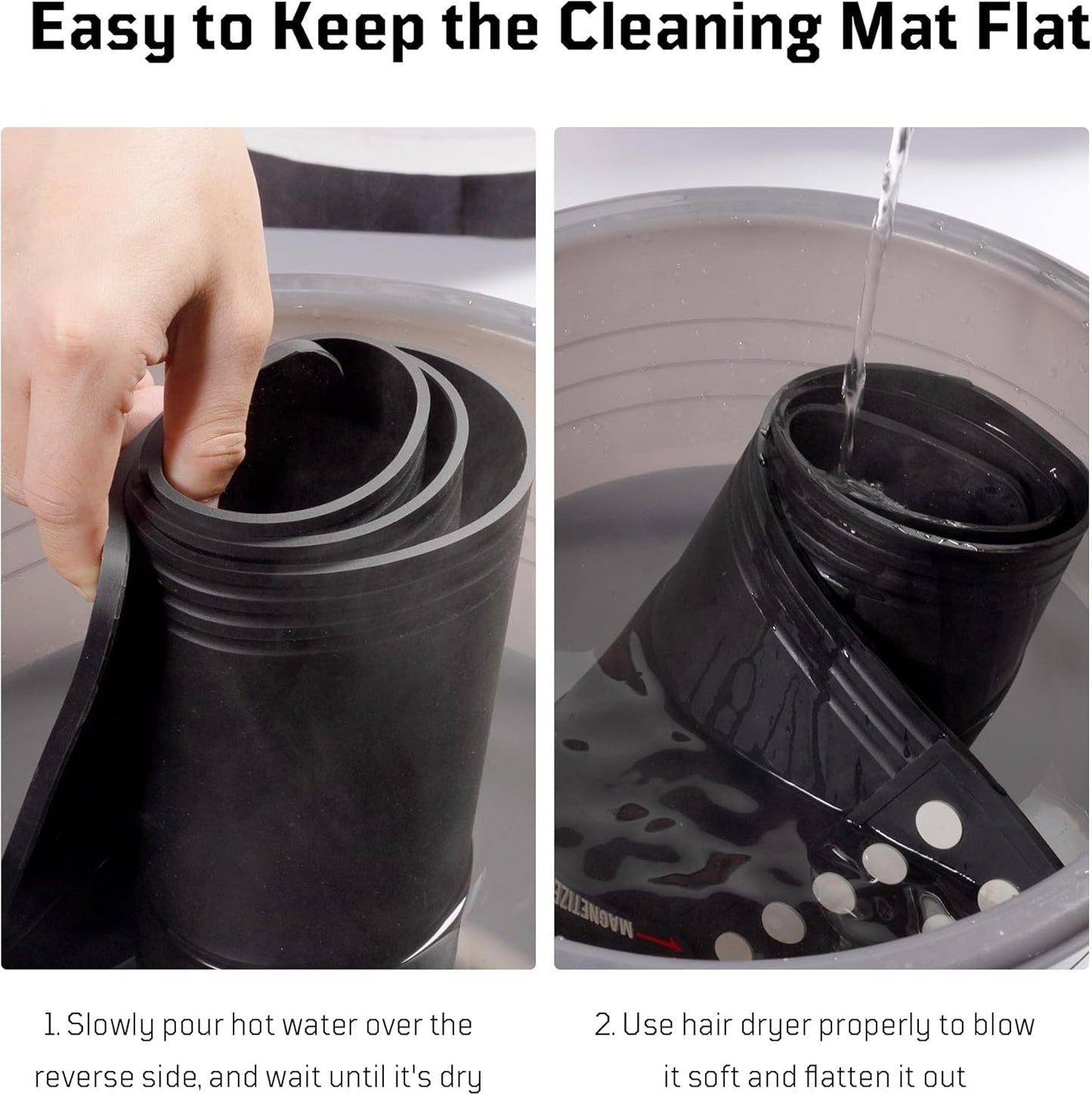 💥💥Gun Cleaning Mat Rifle Pistol Gun Mat with Magnetic Dots, Non-Slip Oil Resistant