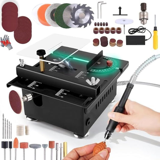 ⏰ Exclusive Discounts, Don't Miss Out!🔥Multi-functional Mini Precision Table Saw