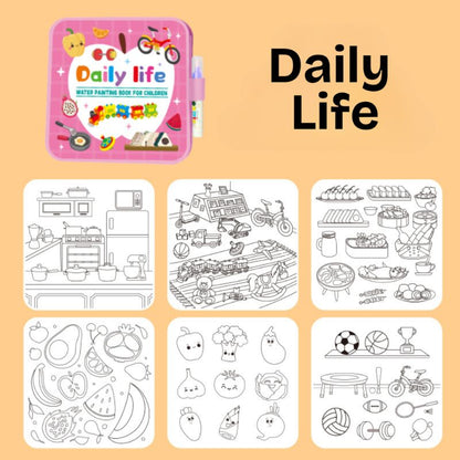 Mess‑Free Reusable Water Coloring Book