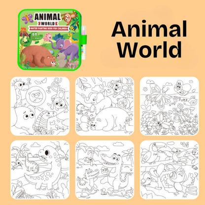 Mess‑Free Reusable Water Coloring Book