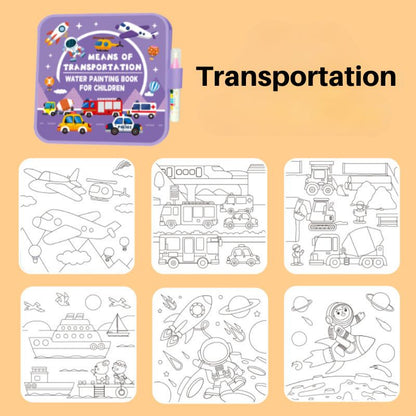 Mess‑Free Reusable Water Coloring Book