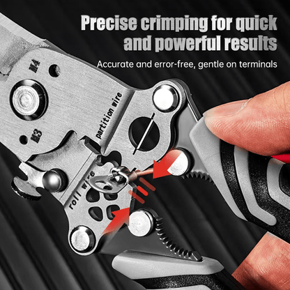 💥Multifunctional Folding Wire Stripper-Professional Electrician Tool