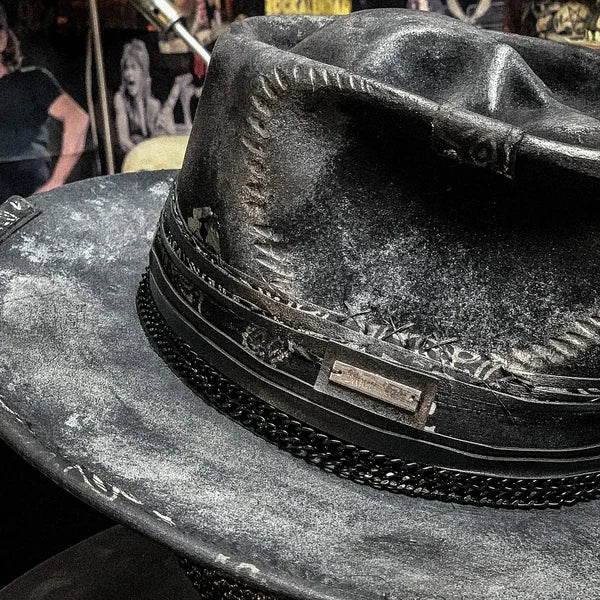 💀"Harvester of Sorrow" Handmade Skull Hat