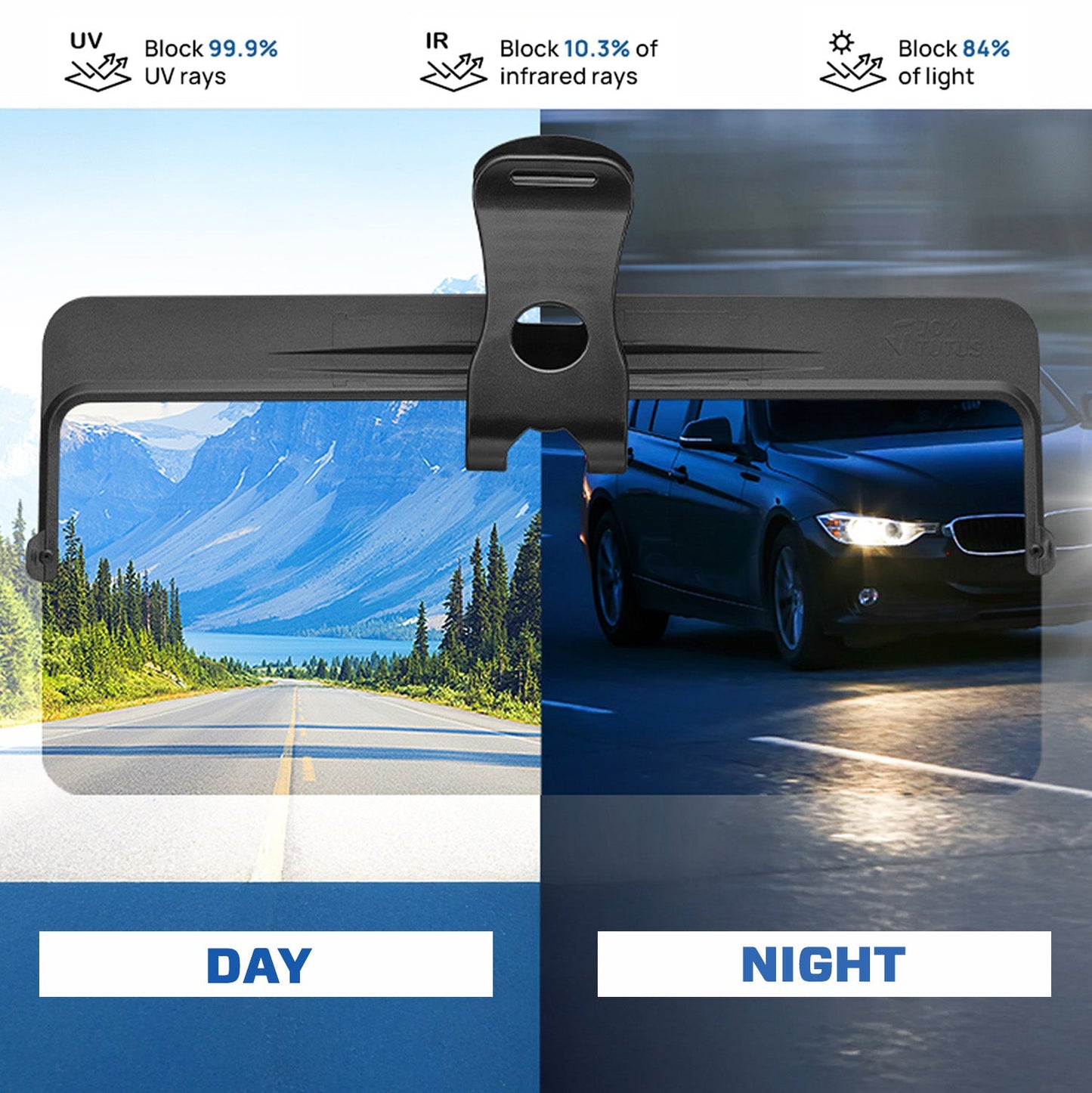 Caesar Drive GlareX HD Polarized Visor