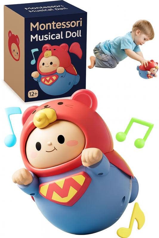 Montessori Musical Doll for Toddlers