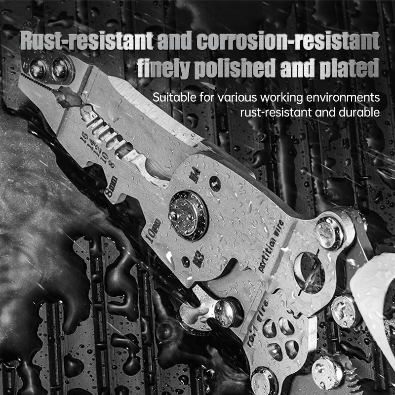 💥Multifunctional Folding Wire Stripper-Professional Electrician Tool