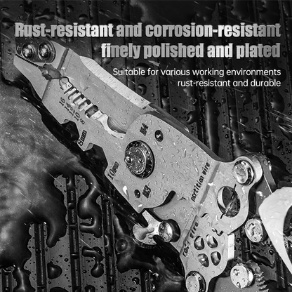 💥Multifunctional Folding Wire Stripper-Professional Electrician Tool