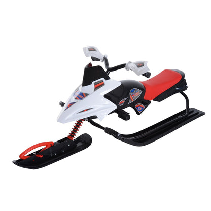 Snow Mobile Scooter Outdoor Winter Sled Motor Snow Racer Rush Sledge Exciting Ride On Vehicle Children