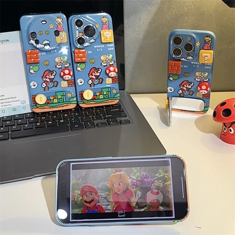 Super Mario - Themed Phone Case: Carry the Game World in Your Hand