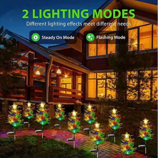 【2024🏆Fully Upgraded🏆】Solar Cypress Tree Light🌟
