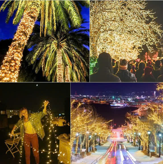 ✨LAST DAY ONLY 49% OFF🔥USB Rechargeable Solar Powered String LED Lights with remote control