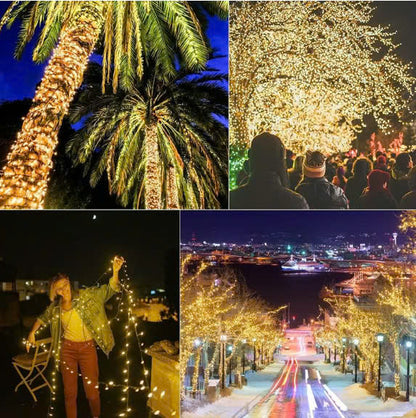 ✨LAST DAY ONLY 49% OFF🔥USB Rechargeable Solar Powered String LED Lights with remote control
