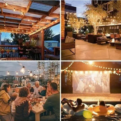 🔥Last Day 49% OFF🔥 - Waterproof Solar Powered LED Outdoor String Lights